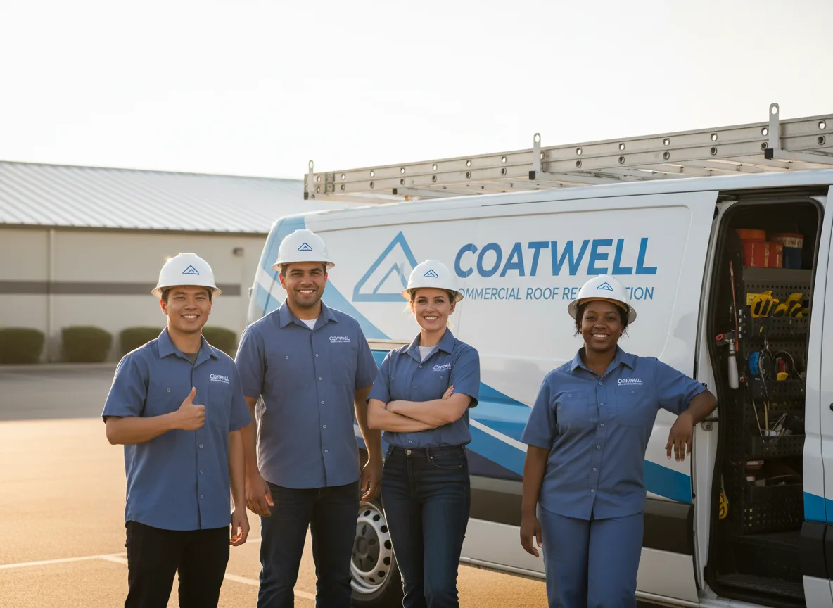 Commercial roof coating company in Moulton, AL